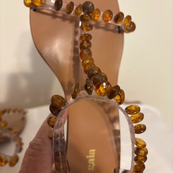 CULT GAIA Clio Round Sphere Heel Sandals - Size 38EU/8US - Picture 12 of 12